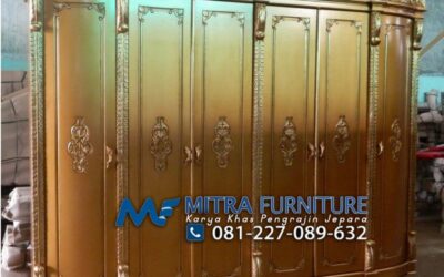 Lemari Pakaian Mewah 6 Pintu