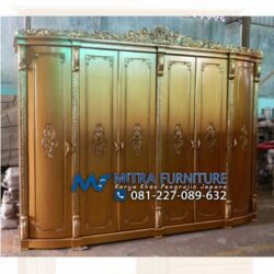 Lemari Pakaian Mewah 6 Pintu