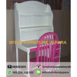 Meja Belajar Shabby Chic