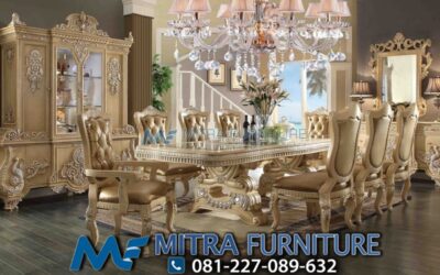 Meja Makan Mewah Classic Victorian