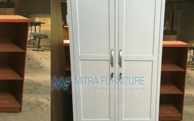 Lemari Baju Minimalis 2 Pintu
