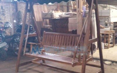 Kursi Ayunan Kayu Jati