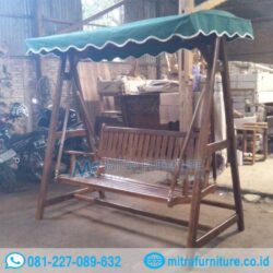Kursi Ayunan Kayu Jati
