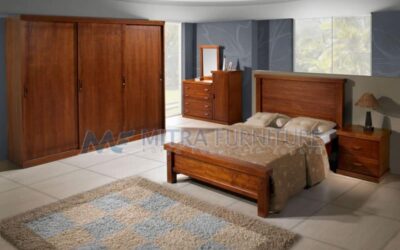 Set Kamar Tidur Minimalis Natural
