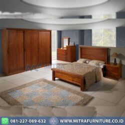 Set Kamar Tidur Minimalis Natural