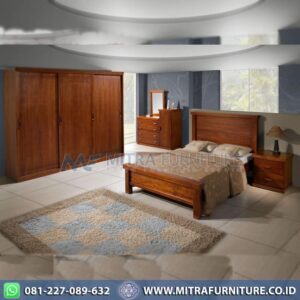 Set Kamar Tidur Minimalis Natural
