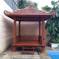 Gazebo Taman Jati Terbaru