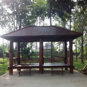 Gazebo Panggung Jati Minimalis