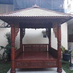 Gazebo Taman Ukir Klasik Jepara