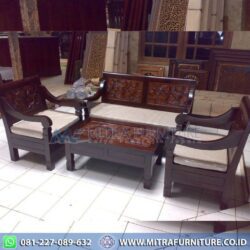 Kursi Tamu Antik Kayu Jati