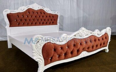 Tempat Tidur Mewah Duco Jok Brown