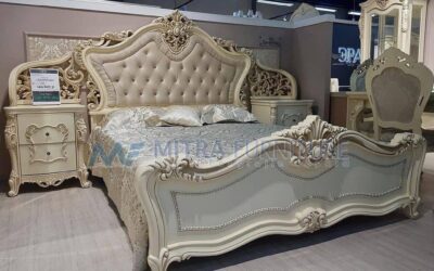 Tempat Tidur Mewah Solid Wood Duco