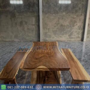 Set Meja Makan Minimalis Trembesi