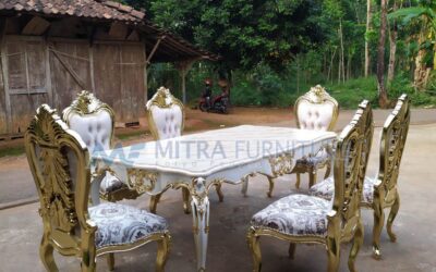 Set Meja Makan Mewah Cleopatra