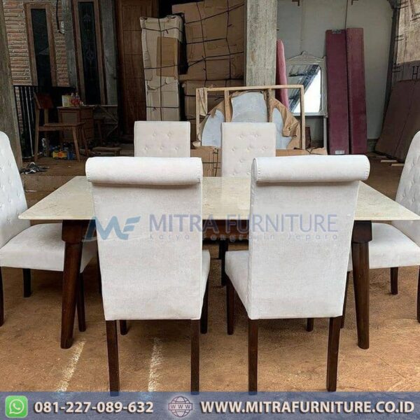 Set Kursi Makan Minimalis Mewah