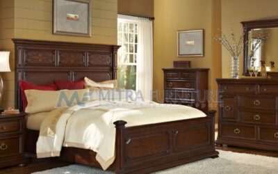 Set Kamar Tidur Minimalis Jati