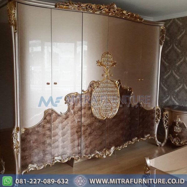 Kamar Tidur Set Mewah Jati - Image 2