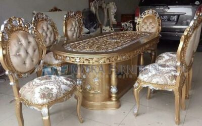 Set Meja Makan Mewah Kartini Classico