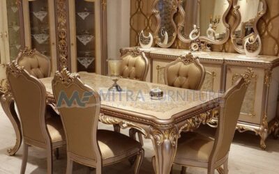 Meja Makan Mewah New Princes Set