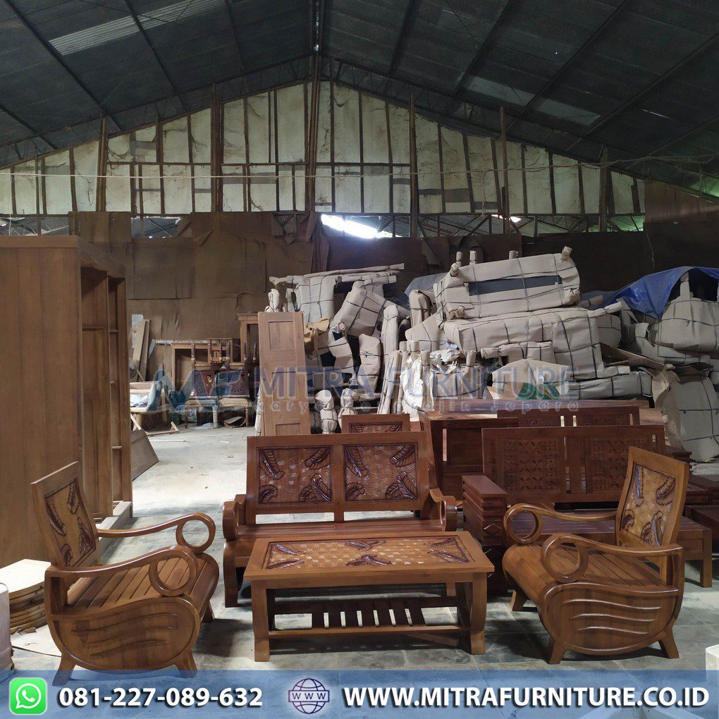 Kursi Tamu Jati Model Terbaru