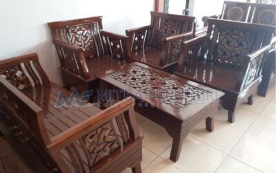Kursi Tamu Minimalis Jati Model Terbaru