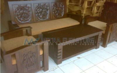 Kursi Tamu Jati Desain Terbaru