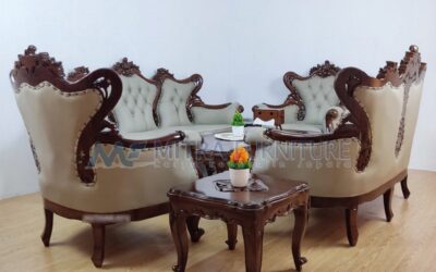 Kursi Tamu Mewah Jati Romawi Inul