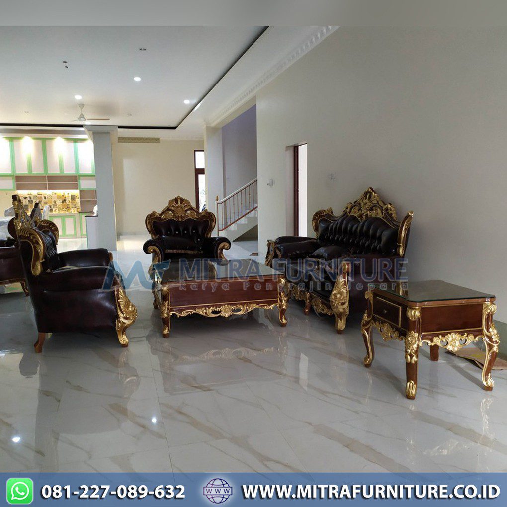 Kursi Tamu Kayu Jati Mewah