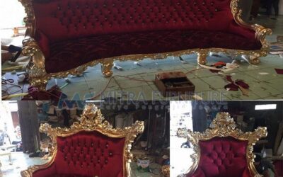 Kursi Tamu Jati Mewah Royal Floris Jumbo