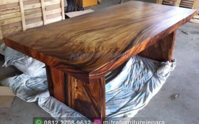 Meja Kayu Trembesi Jepara Kualitas Terbaik