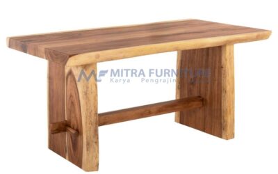 Meja Kayu Trembesi Jepara Tebal​ Custom