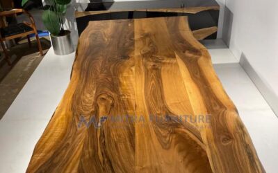 Meja Kayu Trembesi Untuk Kantor