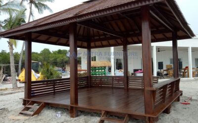 Tren Gazebo Kayu Minimalis Tahun Ini