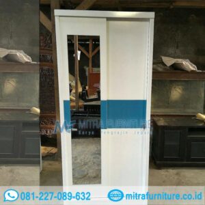 Lemari Baju Minimalis Pintu Sliding