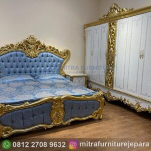 Set Kamar Tidur Luxury Hotel Style Anti Rayap Kayu Solid