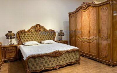 Set Kamar Tidur Tema Rustic Industrial