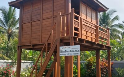 Desain Gazebo Panggung Minimalis untuk Pekarangan di Pekanbaru