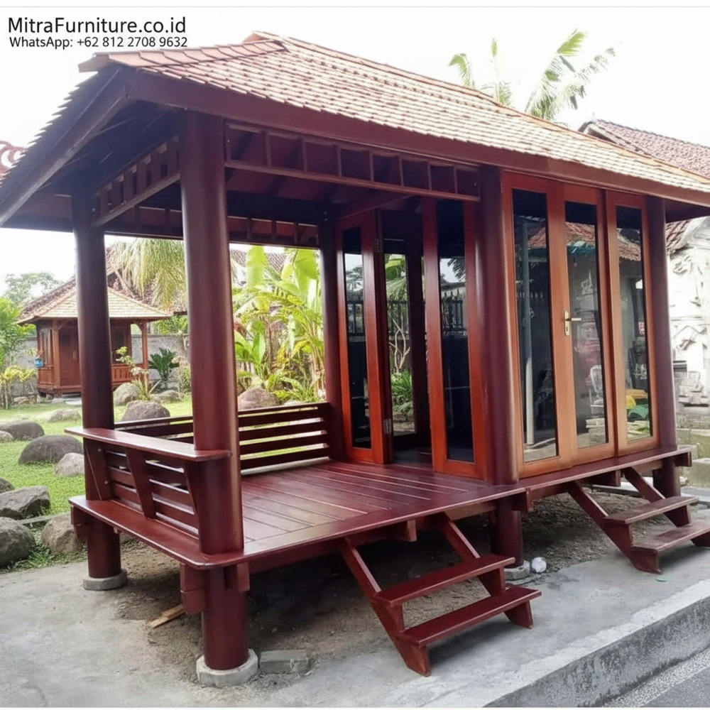 Inspirasi Desain Mushola Gazebo di Padang