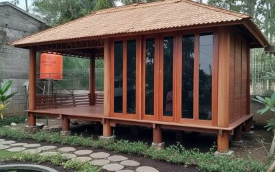 Inspirasi Mushola Kayu Minimalis Bernuansa Alami di Lampung