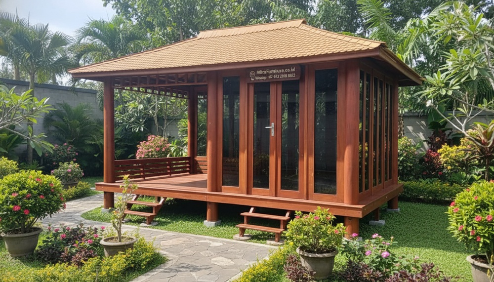 Inspirasi Mushola Kayu Minimalis di Denpasar