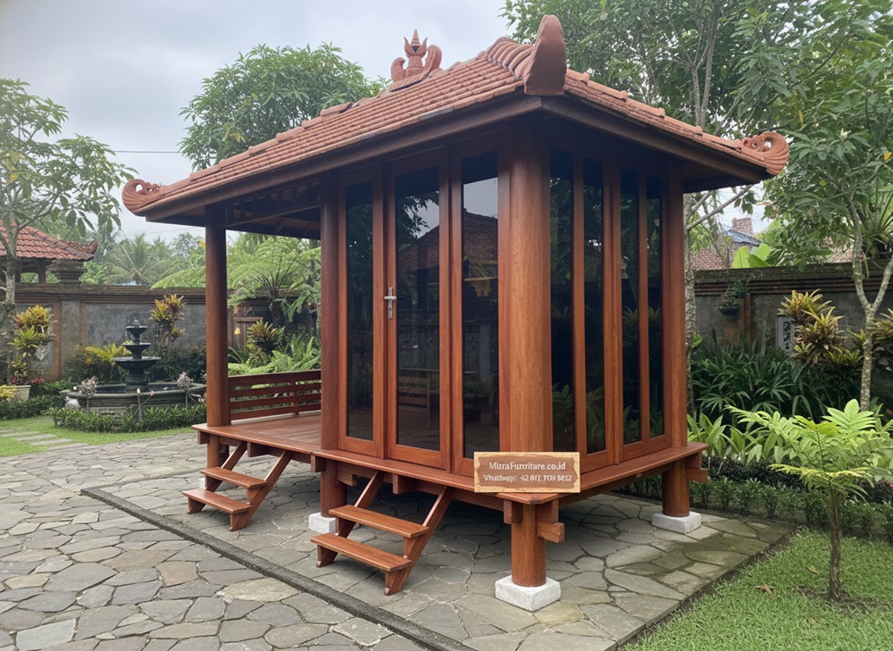 Model Gazebo Mushola Modern di Semarang