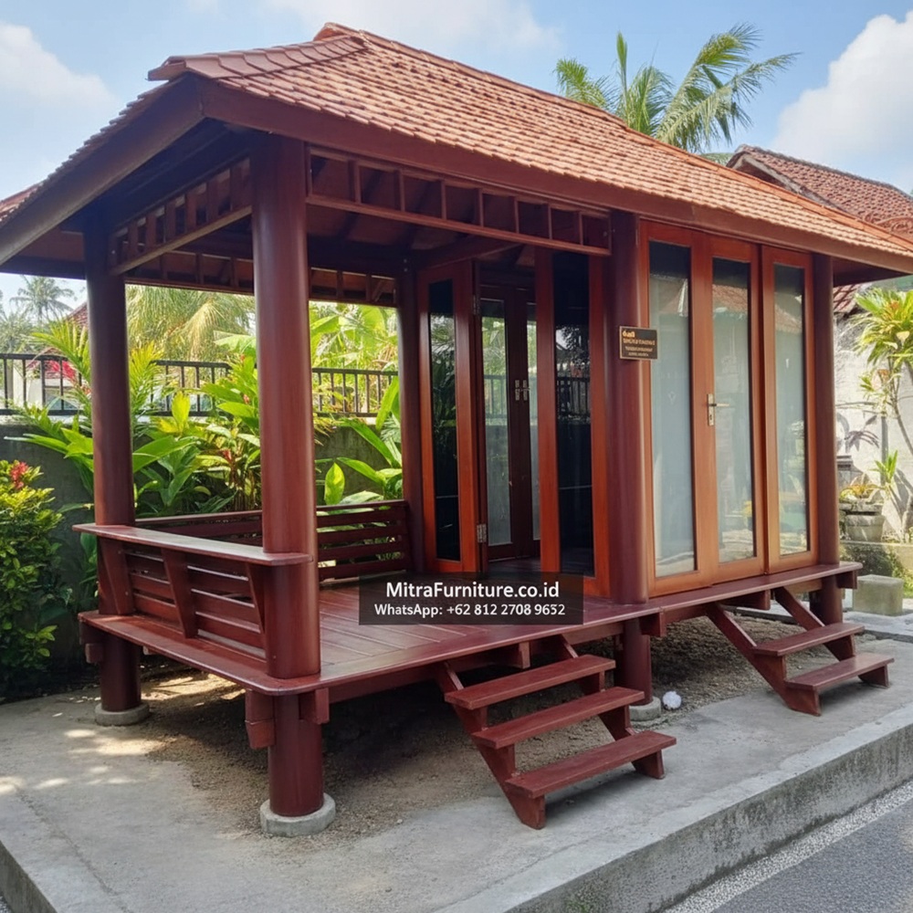 Model Gazebo Mushola Tradisional di Cirebon