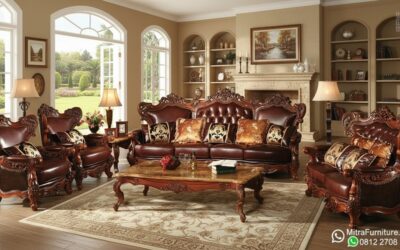 Model Kursi Tamu Mewah Jati Jepara Terbaru yang Stylish di Semarang