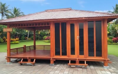 Model Mushola Gazebo Modern di Pontianak