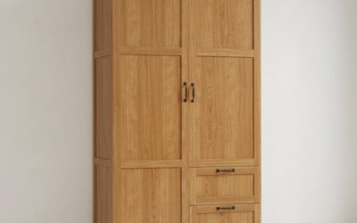 Pilihan Lemari Pakaian 2 Pintu Minimalis untuk Apartemen di Pekanbaru