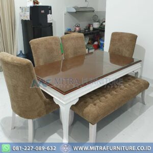 Kursi Makan Set Minimalis Jati