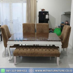 Kursi Makan Set Minimalis Jati
