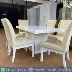 Kursi Makan Set Minimalis Mewah