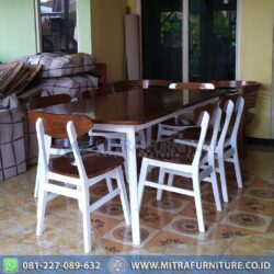 Meja Kursi Makan Minimalis Jati