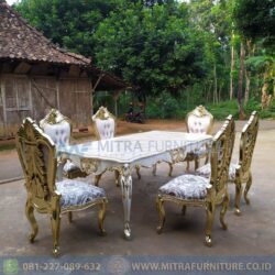 Set Meja Makan Mewah Cleopatra